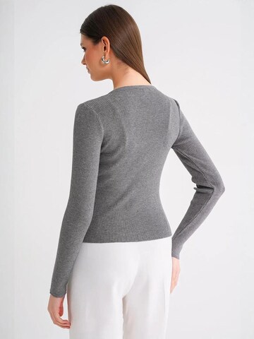 Cardigan MixRay en gris