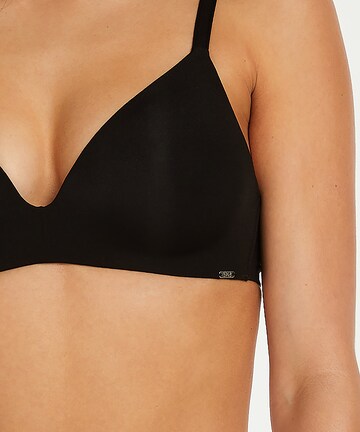 Hunkemöller T-Shirt BH 'Mona' in Schwarz