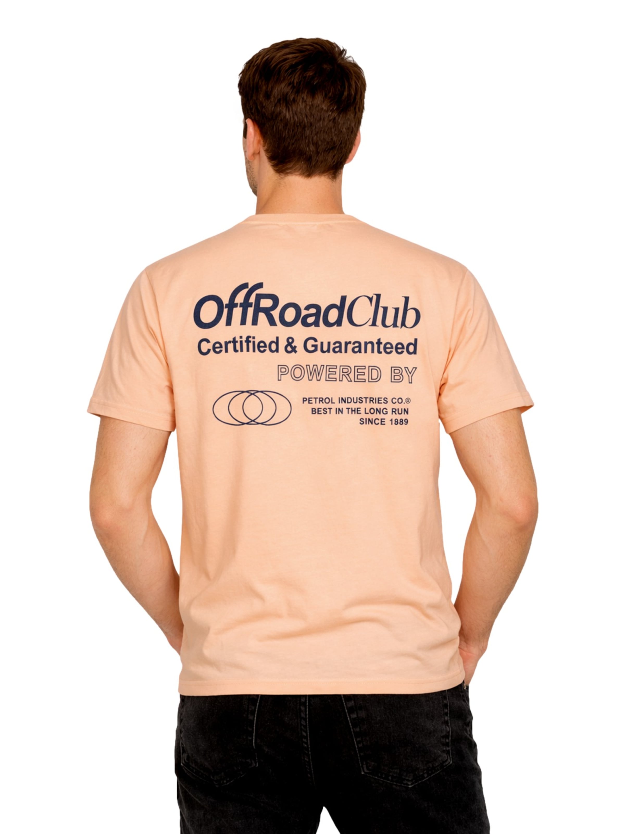 T-Shirt Petrol Industries en orange