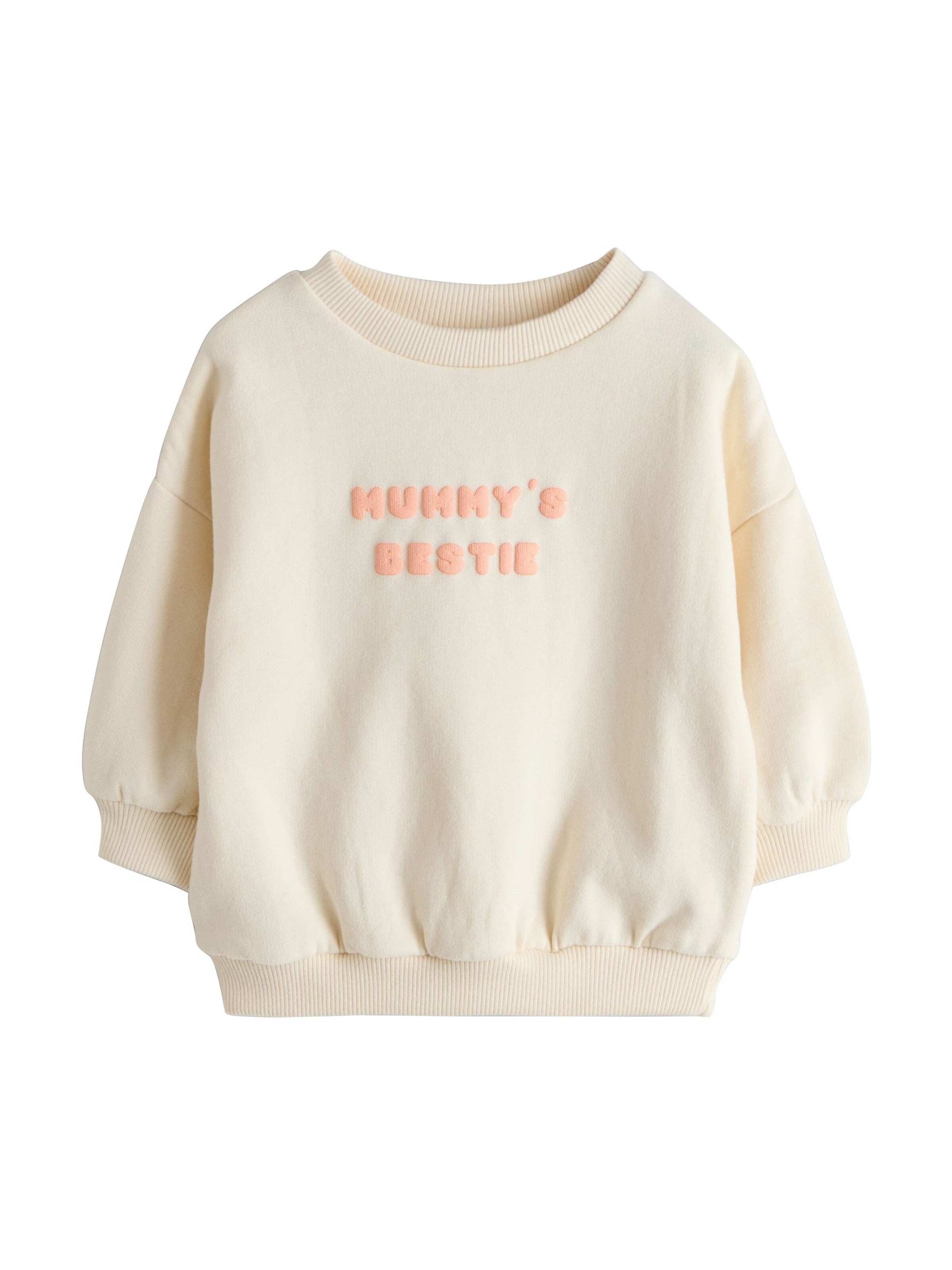 Next Sweatshirt in Beige: voorkant