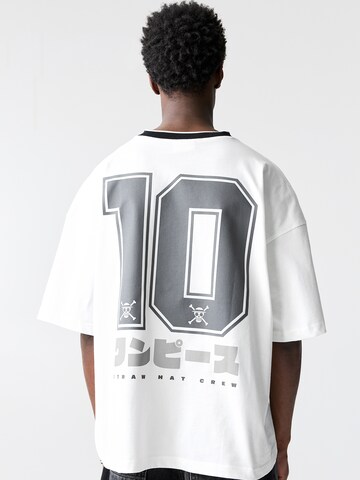 T-Shirt Pull&Bear en blanc