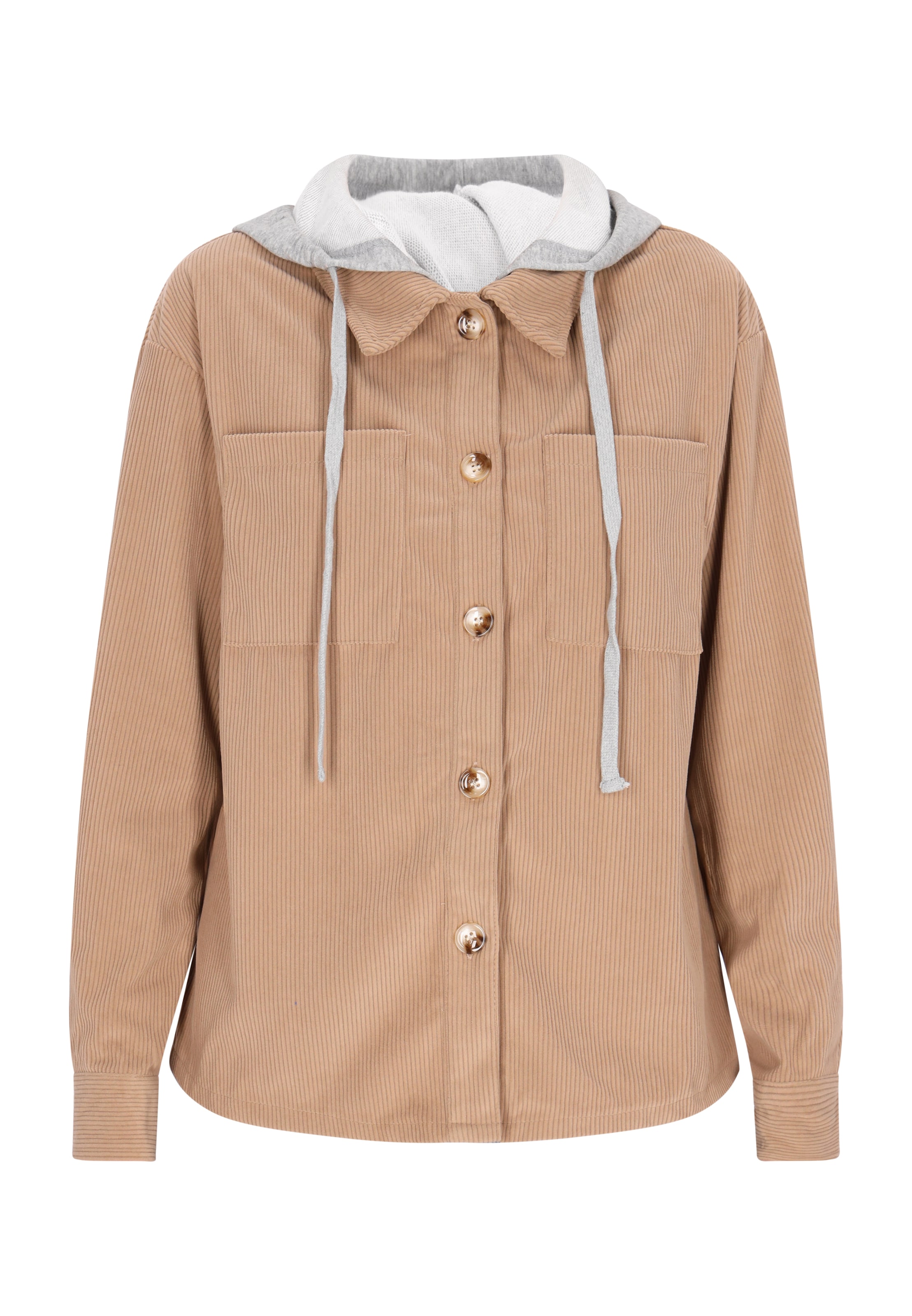 swirly Prechodná bunda - Béžová: predná strana