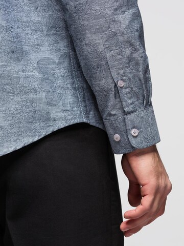 Ombre Regular fit Zakelijk overhemd 'K701' in Grijs