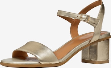 Sandales GEOX en or : devant