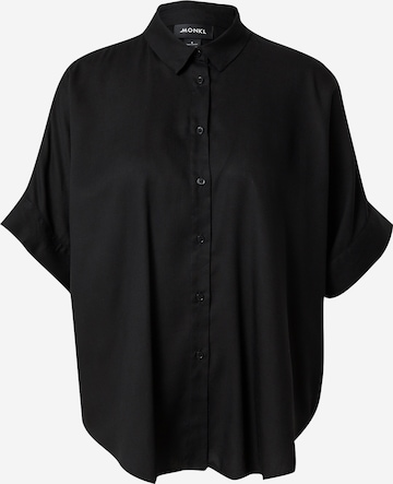 Monki Blouse in Black: front