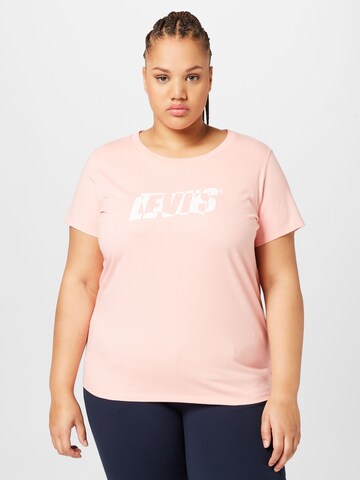 T-shirt 'The Perfect Tee' Levi's® Plus en rose : devant