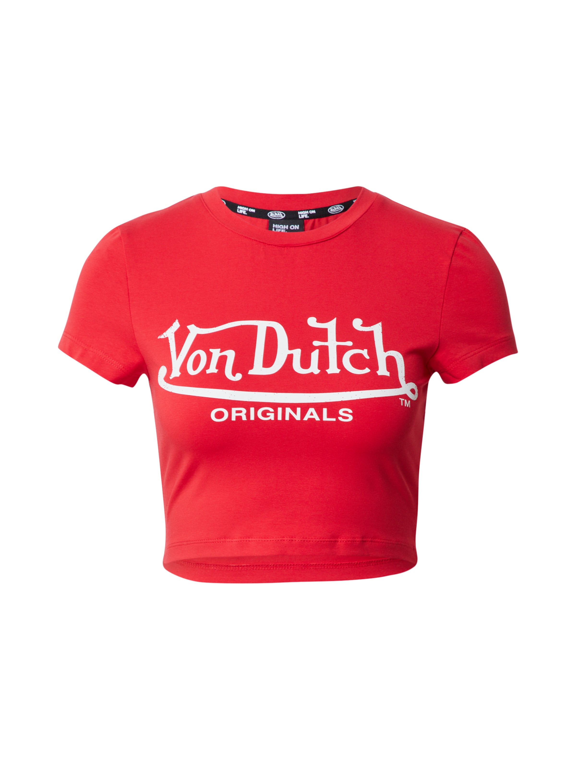 T-shirt 'Arta' Von Dutch Originals en rouge : devant