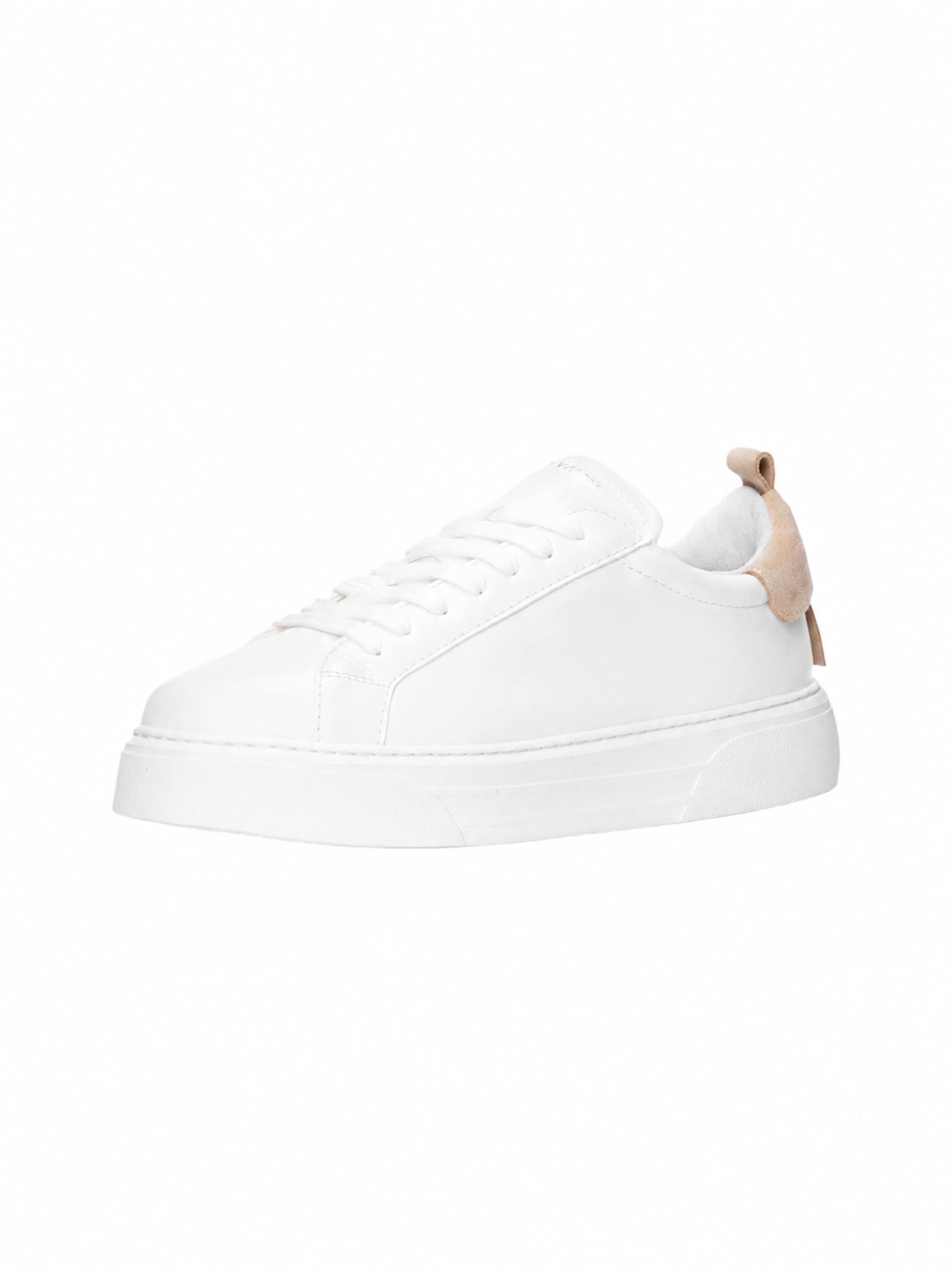 MARTIN VALEN Sneakers laag in Beige: voorkant