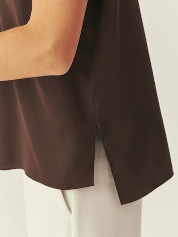 TATUUM Блуза в кафяво