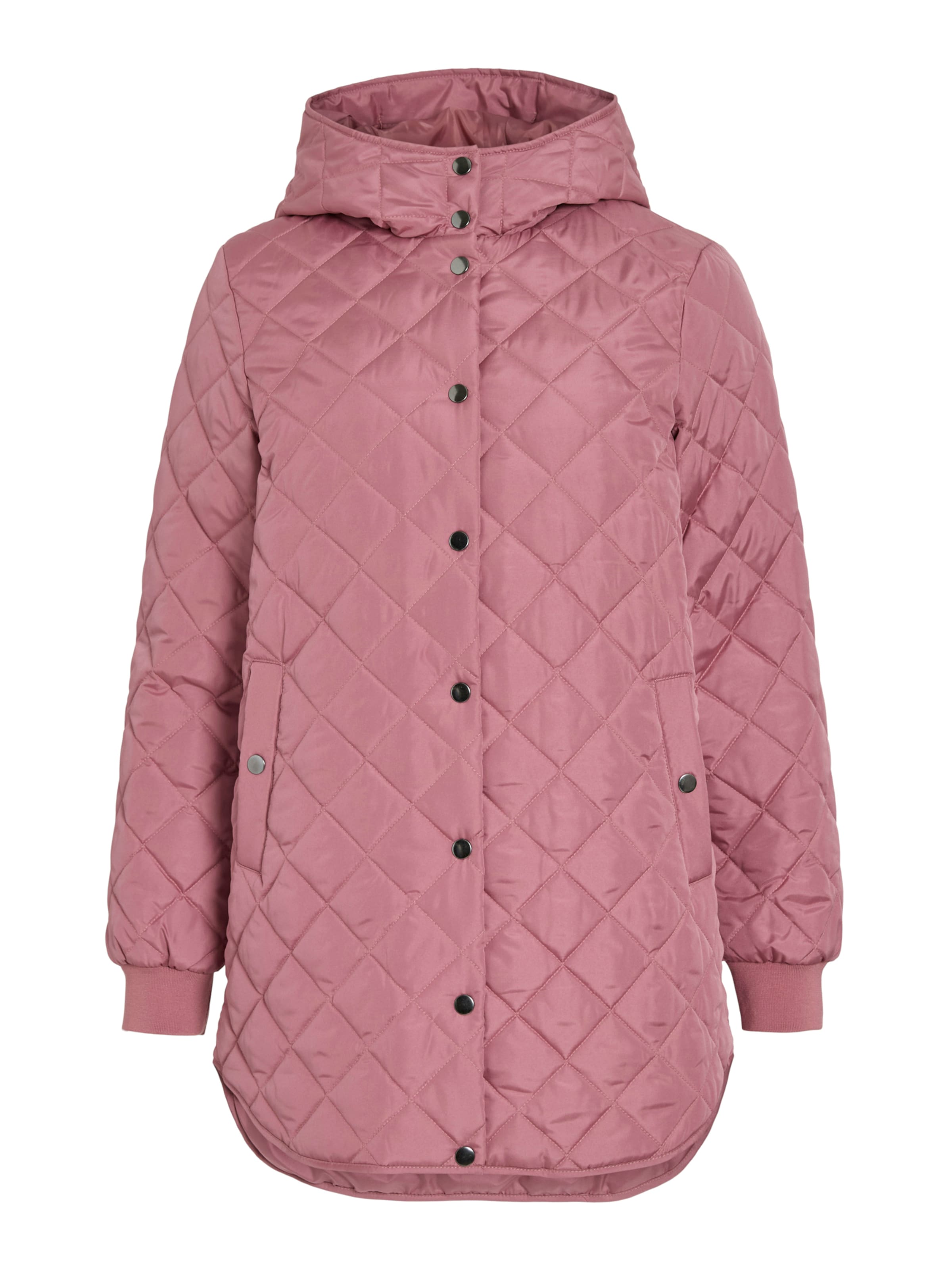 Manteau mi-saison VILA en rose : devant