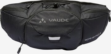 VAUDE Athletic Fanny Pack 'Moab' in Black: front