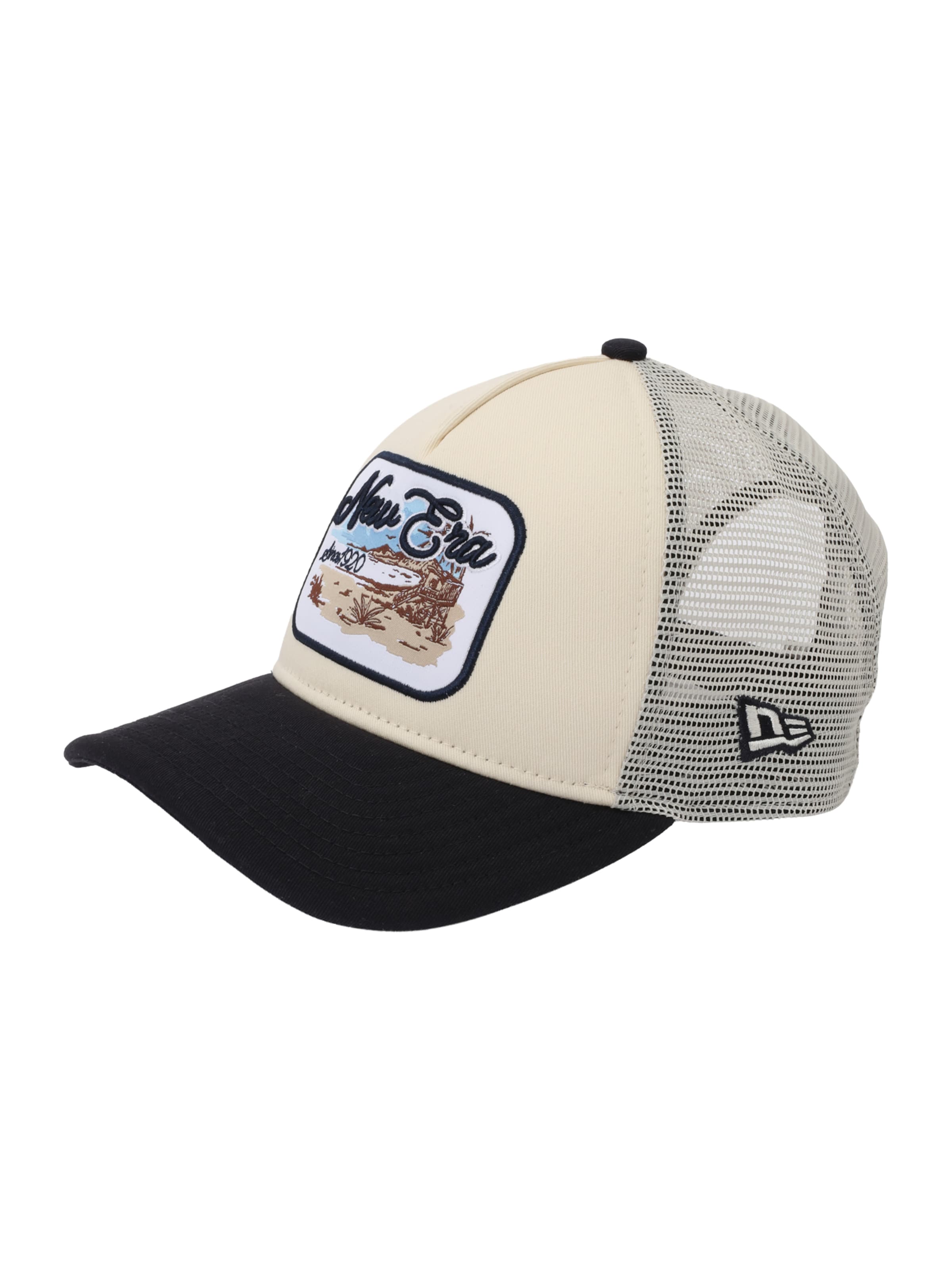 NEW ERA Cap '9FORTY MC AF' in Beige: front