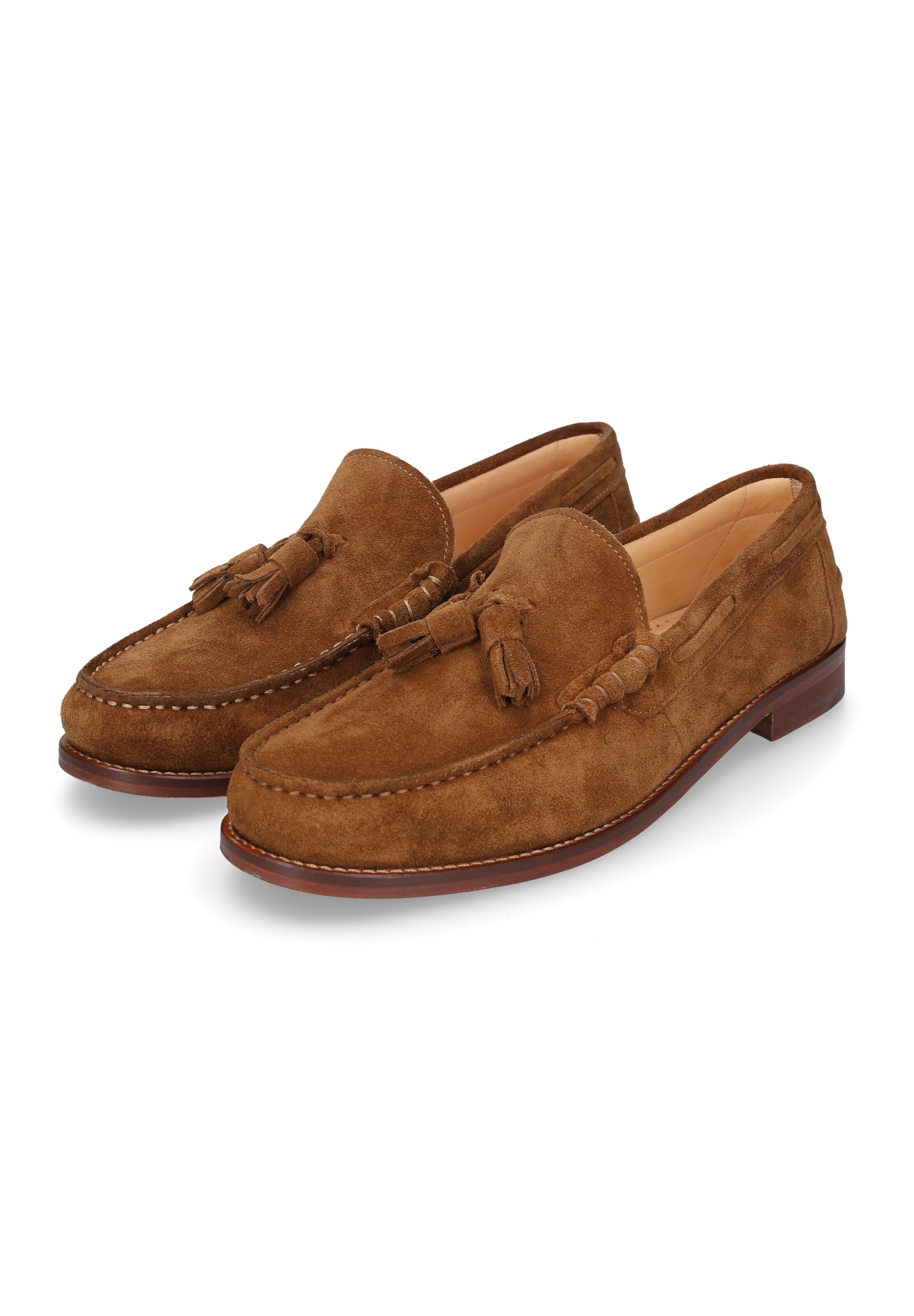 Henry Stevens Slip-ons 'Riley' in Beige