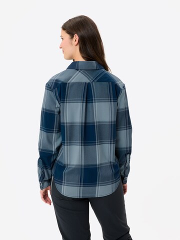 VAUDE Blouse 'Farsund III' in Blauw