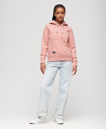 Superdry Sweatshirt i pink