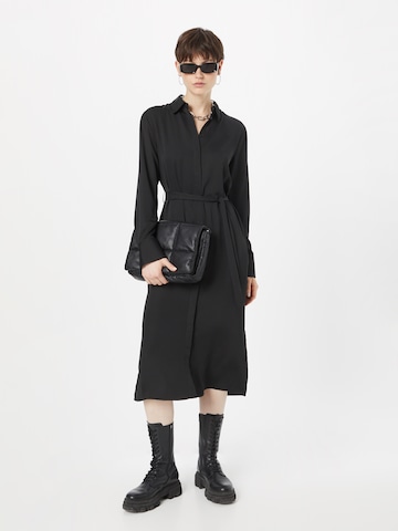 Calvin Klein Платье-рубашка в Черный