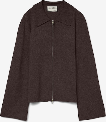 Cardigan 'VMHanna' VERO MODA en marron : devant