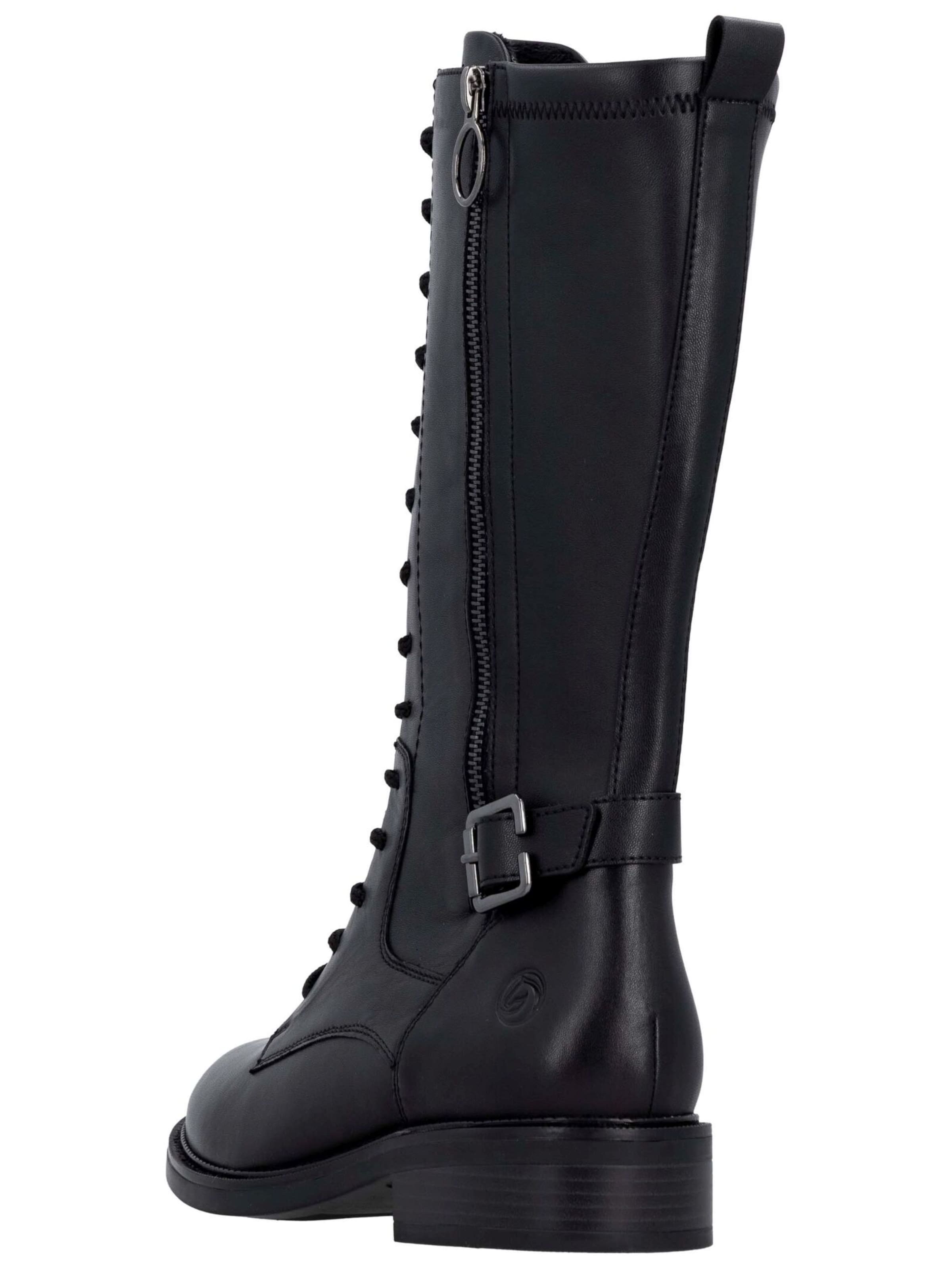 REMONTE Schnürstiefel in Schwarz
