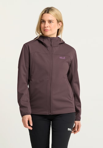JACK WOLFSKIN Outdoorjacke in Braun: Vorderseite
