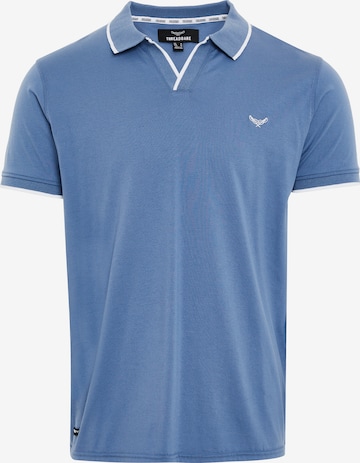 Threadbare Poloshirt 'Mabel' in Blau: predná strana