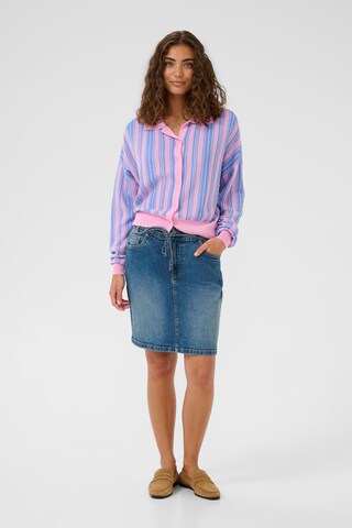 CULTURE Knit cardigan 'CUdeny' in Pink