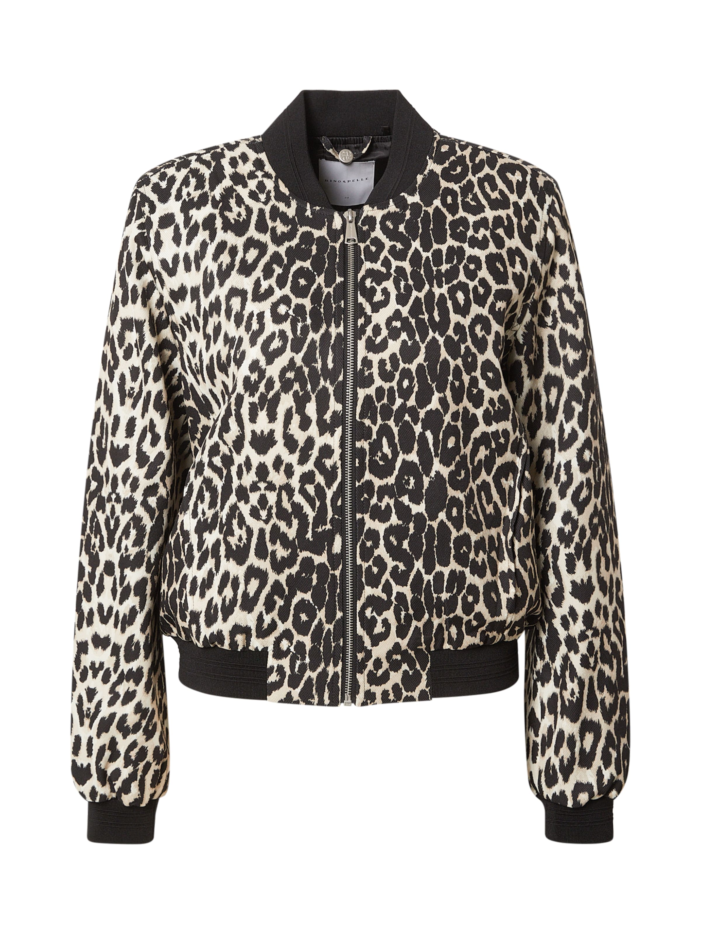 RINO & PELLE Between-Season Jacket 'Banner' in Black: front