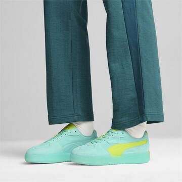 PUMA Platform trainers in Green: front