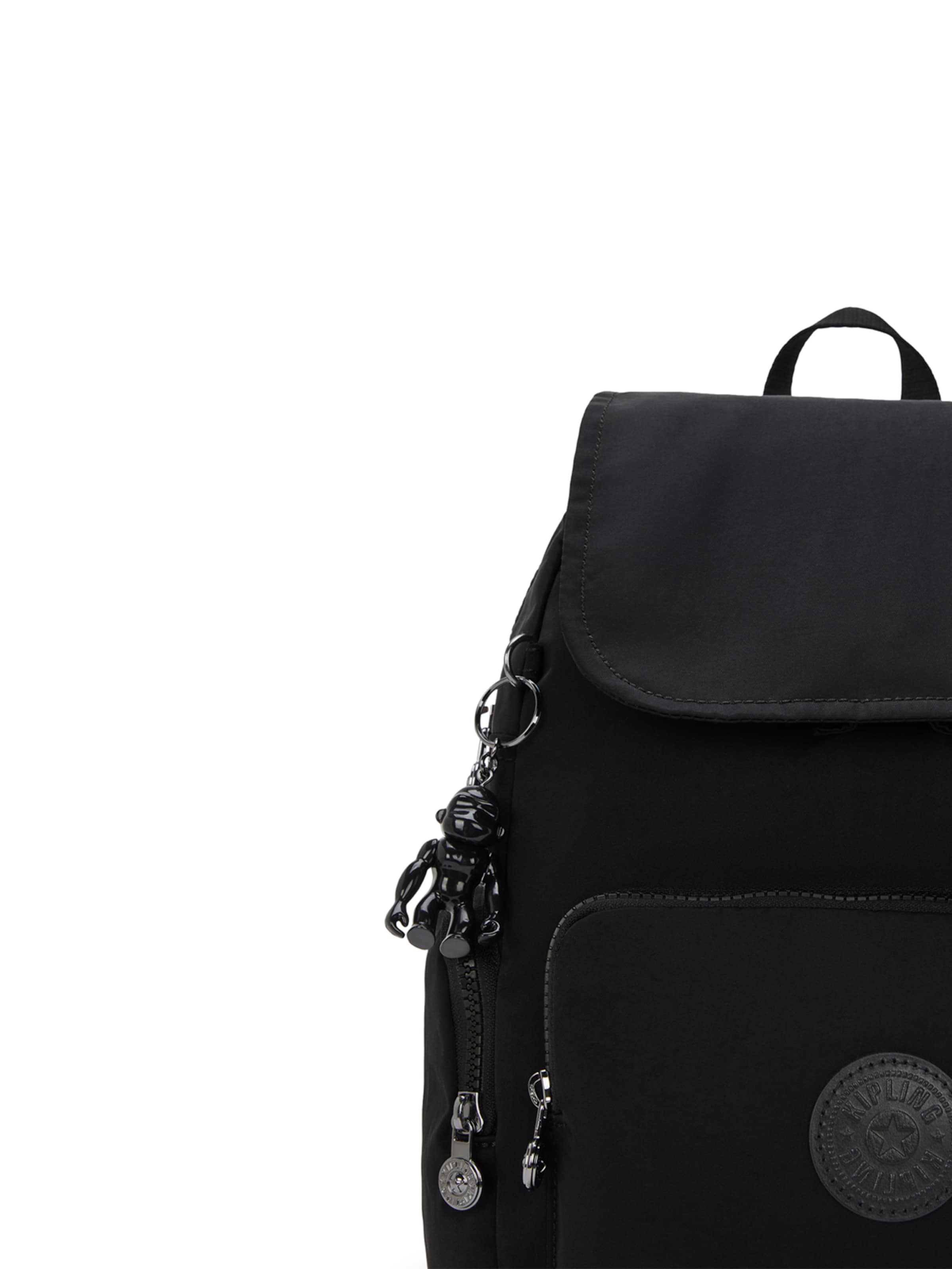KIPLING - Mochila 'City Zip S' em preto