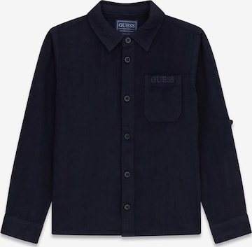 GUESS Regular Fit Hemd in Blau: Vorderseite