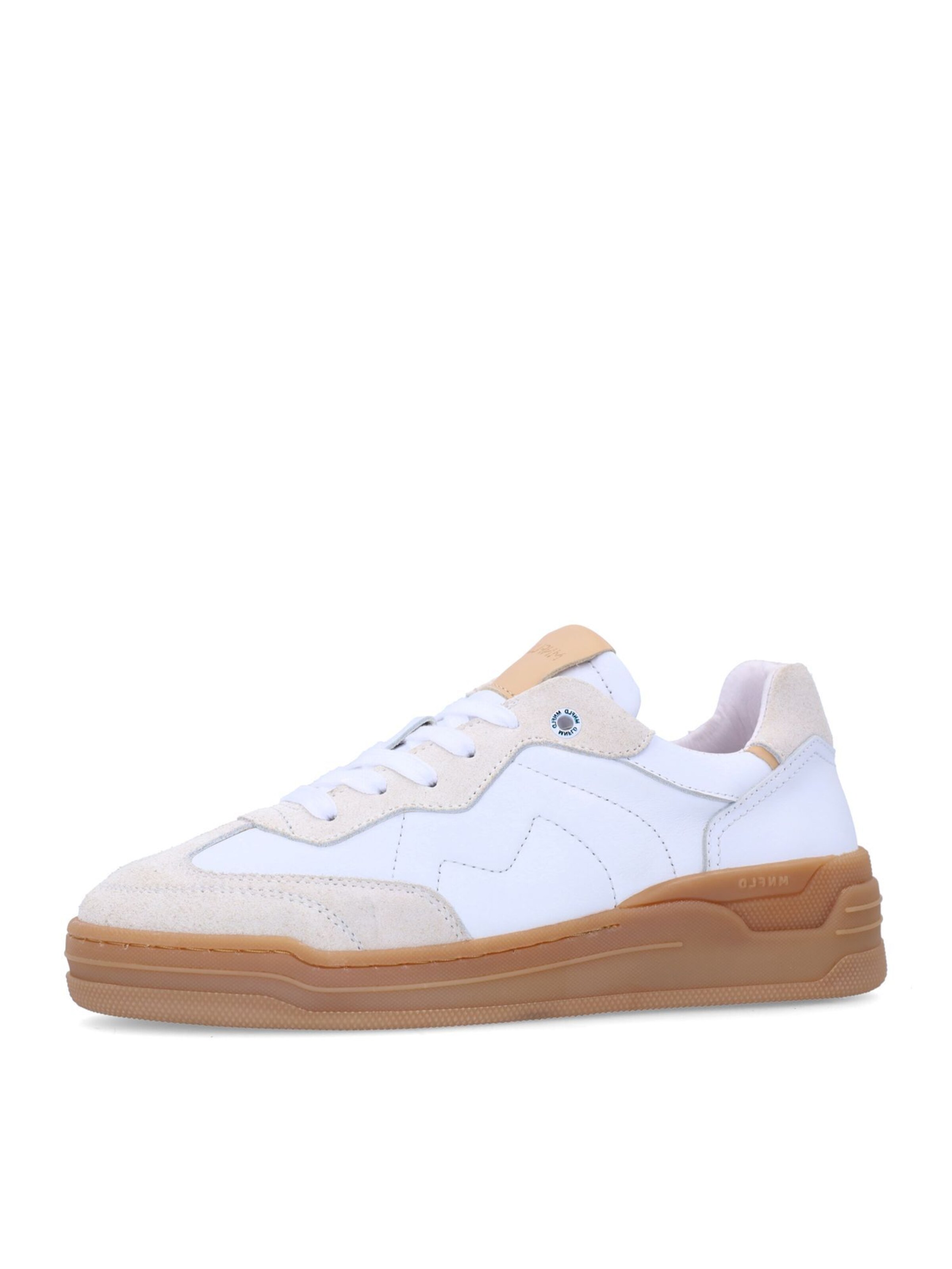 MANFIELD Sneaker in beige / weiß, Produktansicht