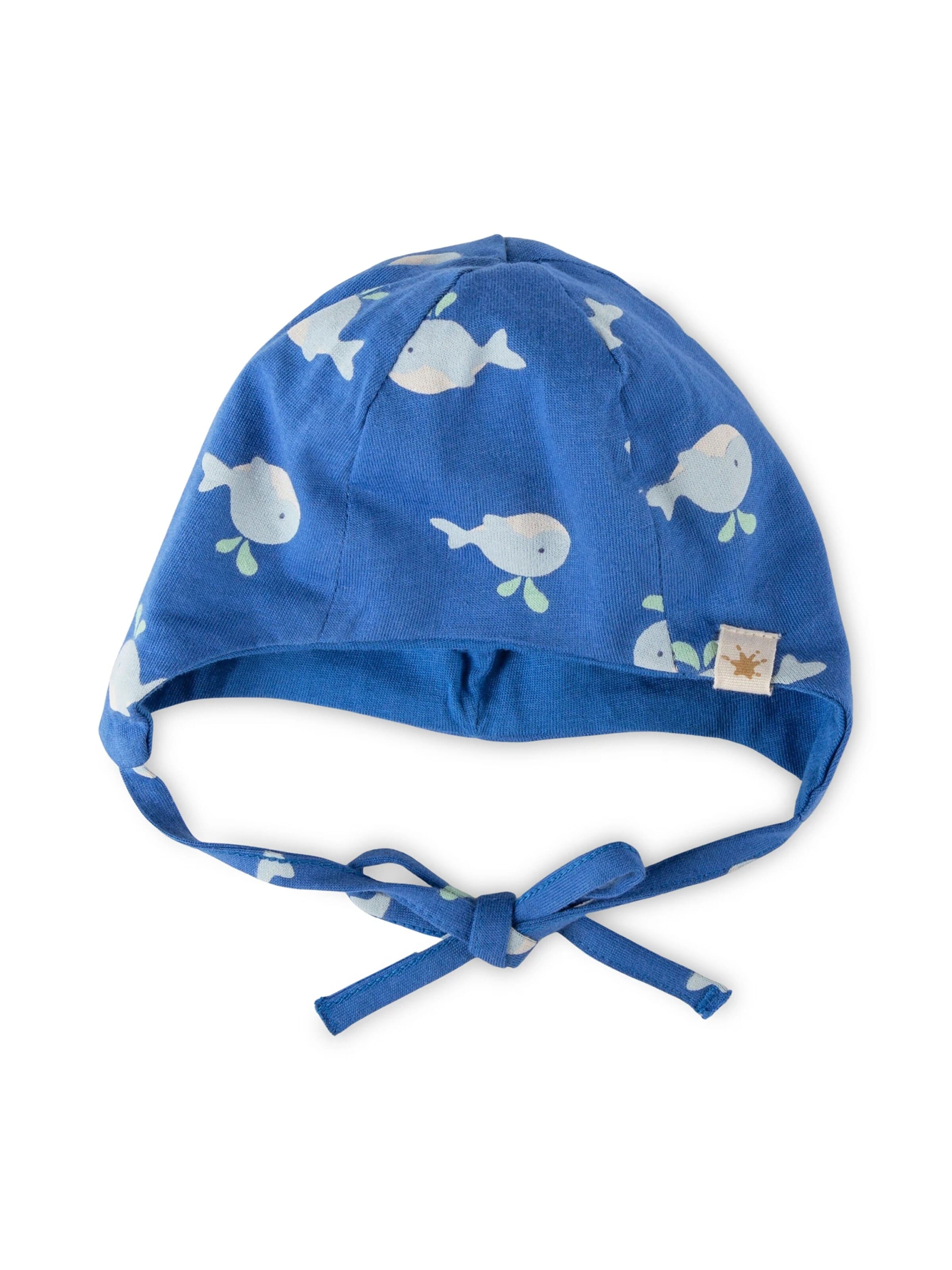 SIGIKID Mütze 'Mütze Classic Baby'‌‌‌‌‌‌‌‌‌‌ in Blau: Vorderseite