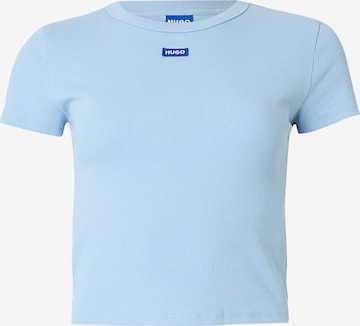HUGO Футболка в Синий: спереди