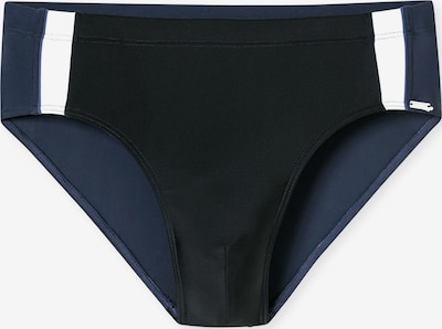 SCHIESSER Maillot de bain ' Ocean Swim ' en XXL en bleu foncé / noir, Vue avec produit