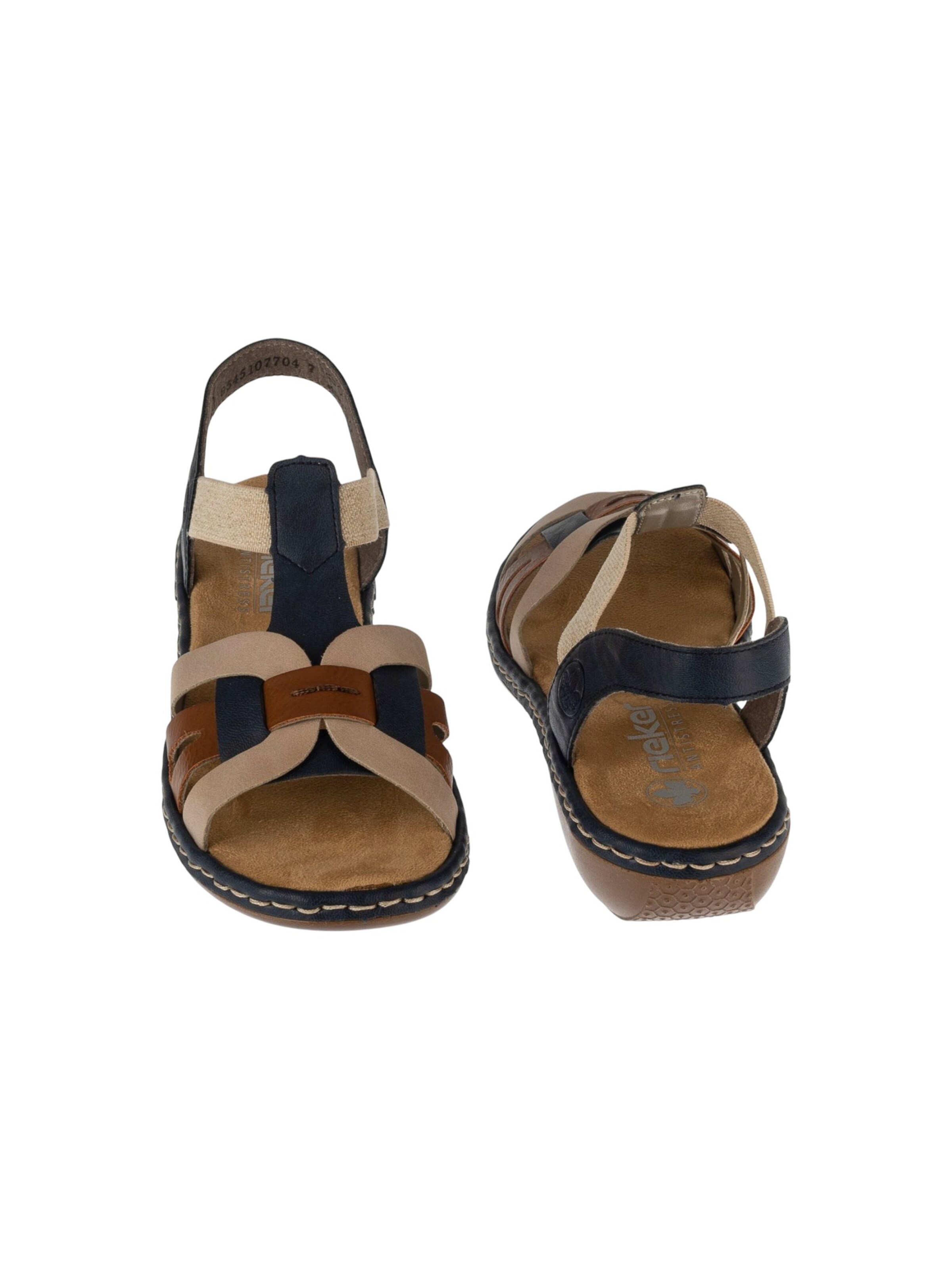 Rieker Sandaal 'Rieker Sandals 65918' in Blauw