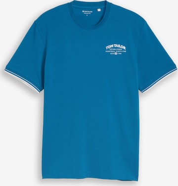 TOM TAILOR T-Shirt in Blau: Vorderseite