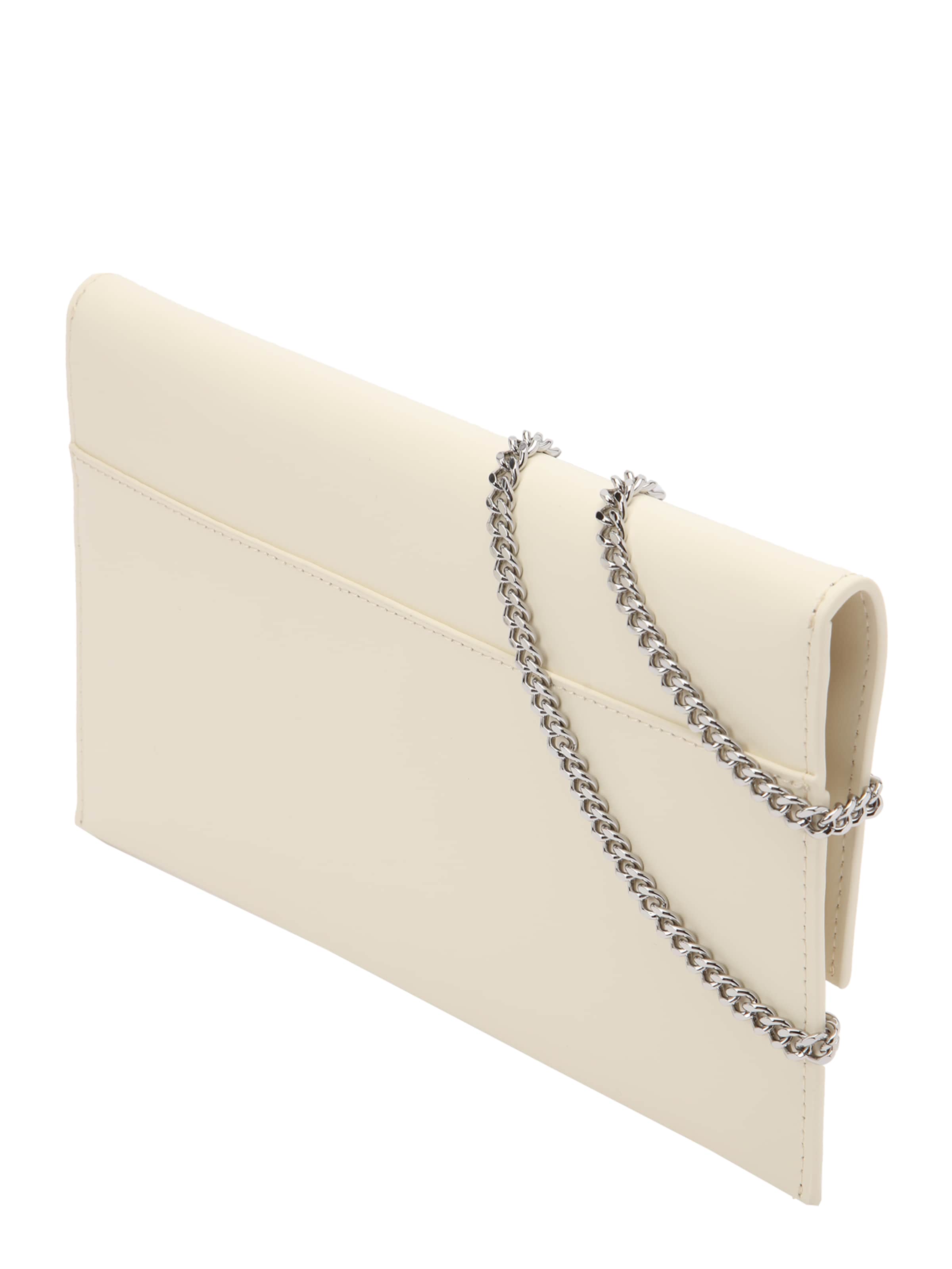 Pochette PATRIZIA PEPE en blanc : devant