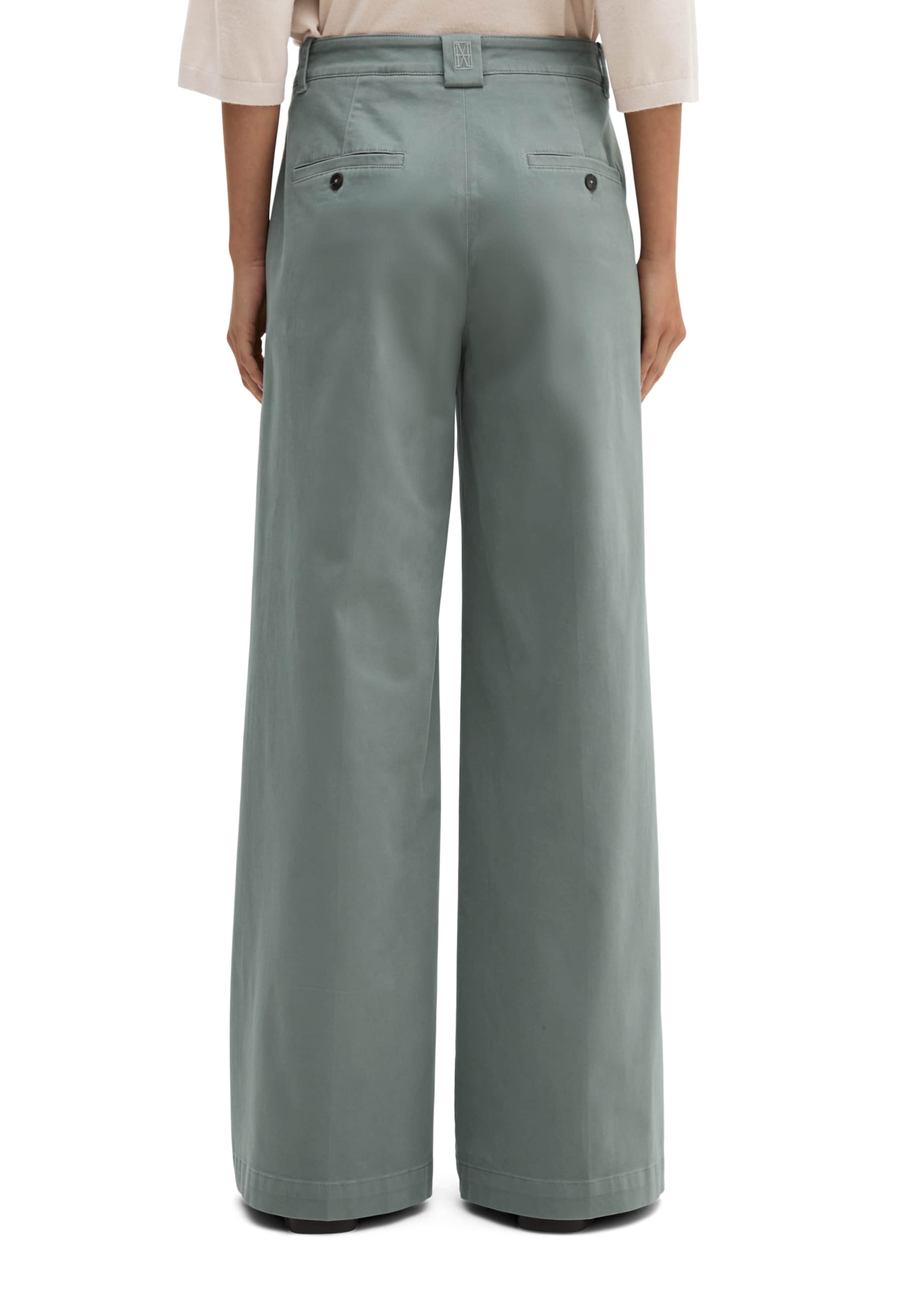 Marc O'Polo Wide leg Pants in Grey