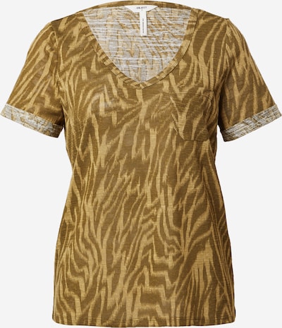 OBJECT Shirt 'TESSI' in hellbeige / khaki, Produktansicht