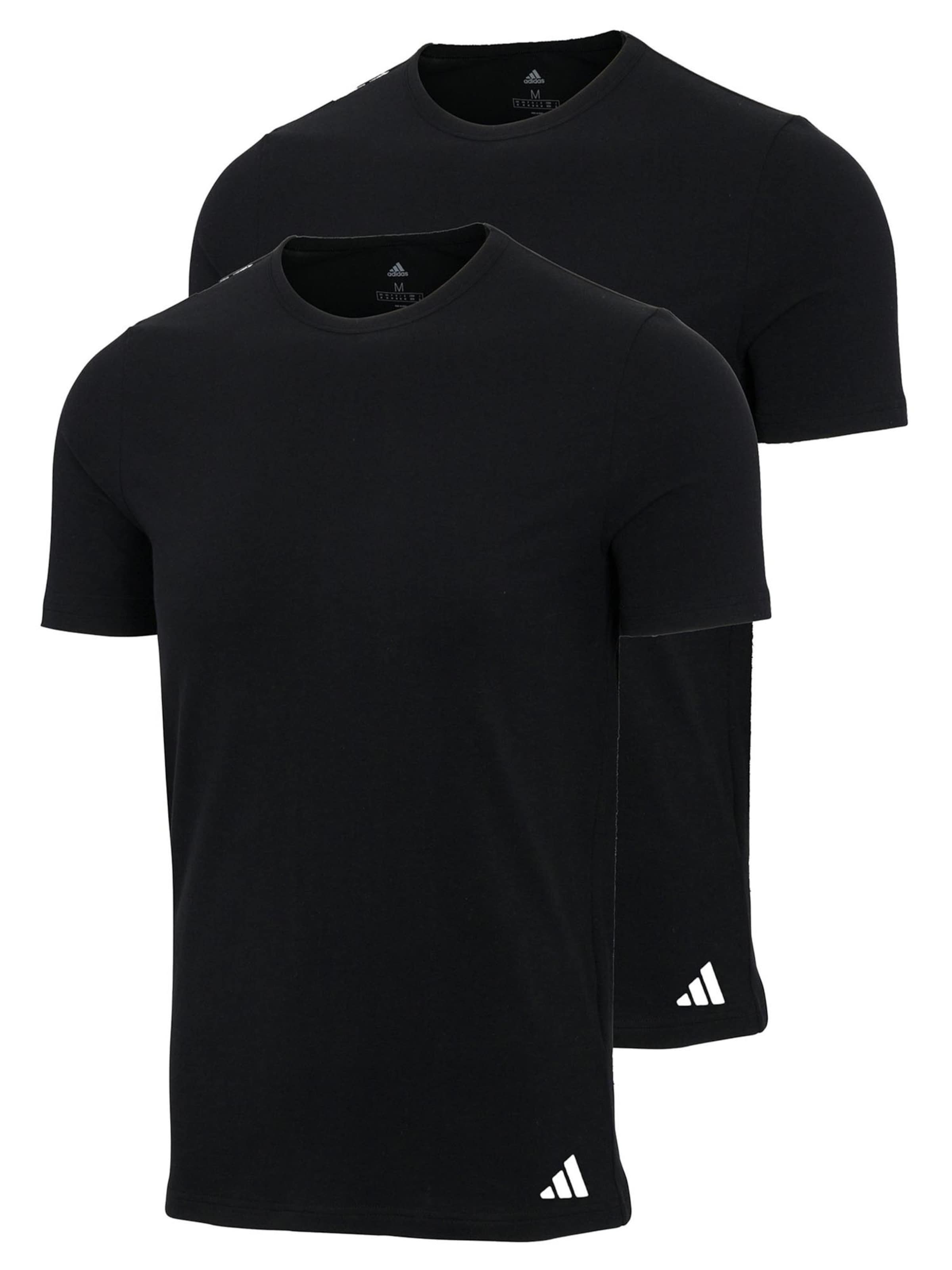 ADIDAS SPORTSWEAR Undershirt 'Active Flex Cotton' in Black: front