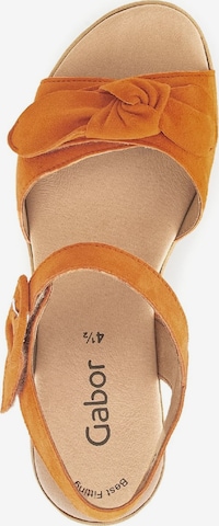 GABOR Sandale in Orange