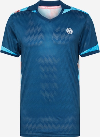 BIDI BADU Funkčné tričko 'Tano' - Modrá: predná strana