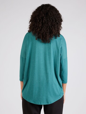 ONLY Carmakoma Shirt 'Nika' in Green