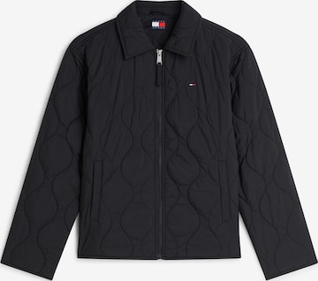 Tommy Jeans Přechodná bunda – černá: přední strana