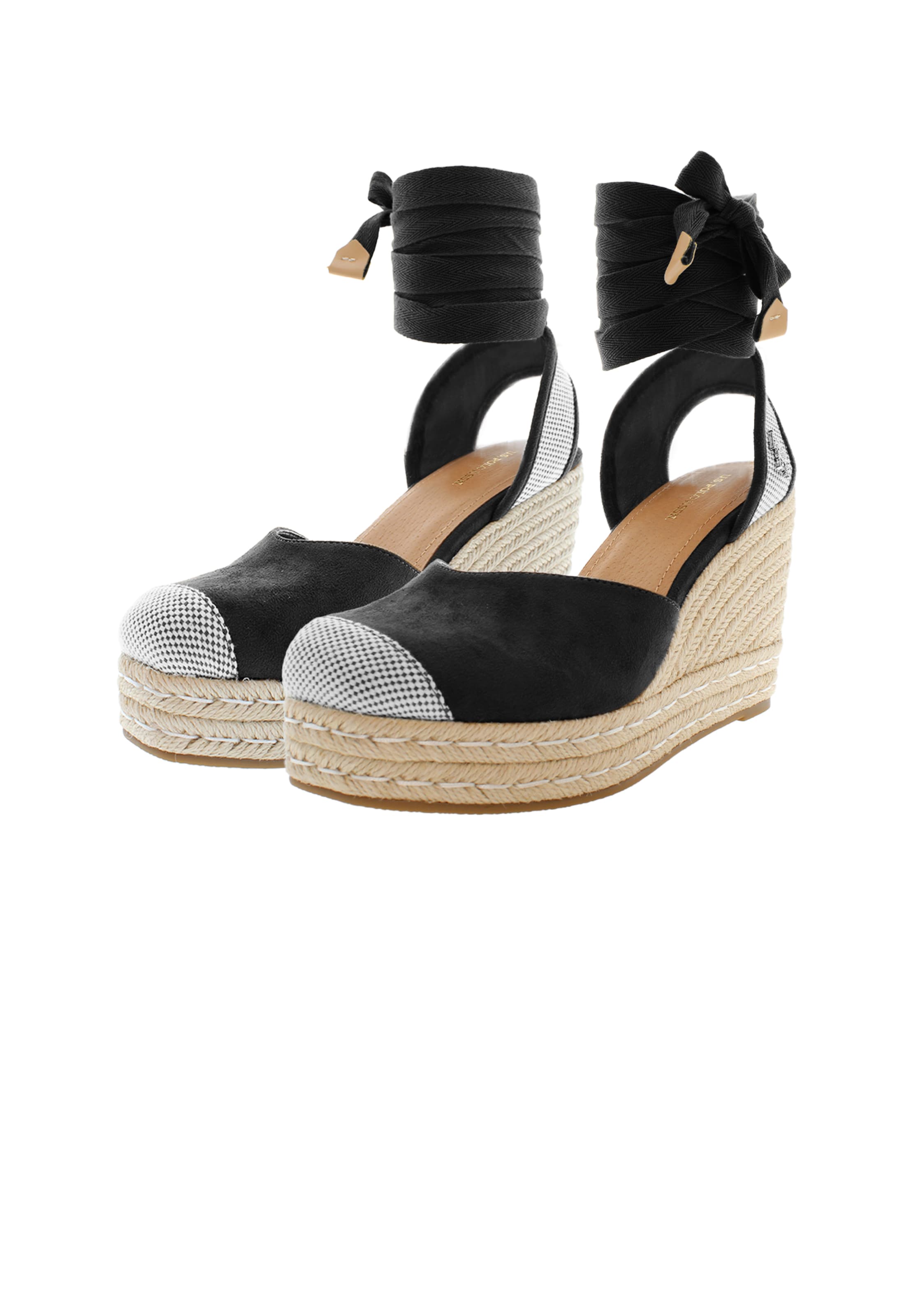 Sandalo 'STEFY001W/5HT2' di U.S. POLO ASSN. in nero