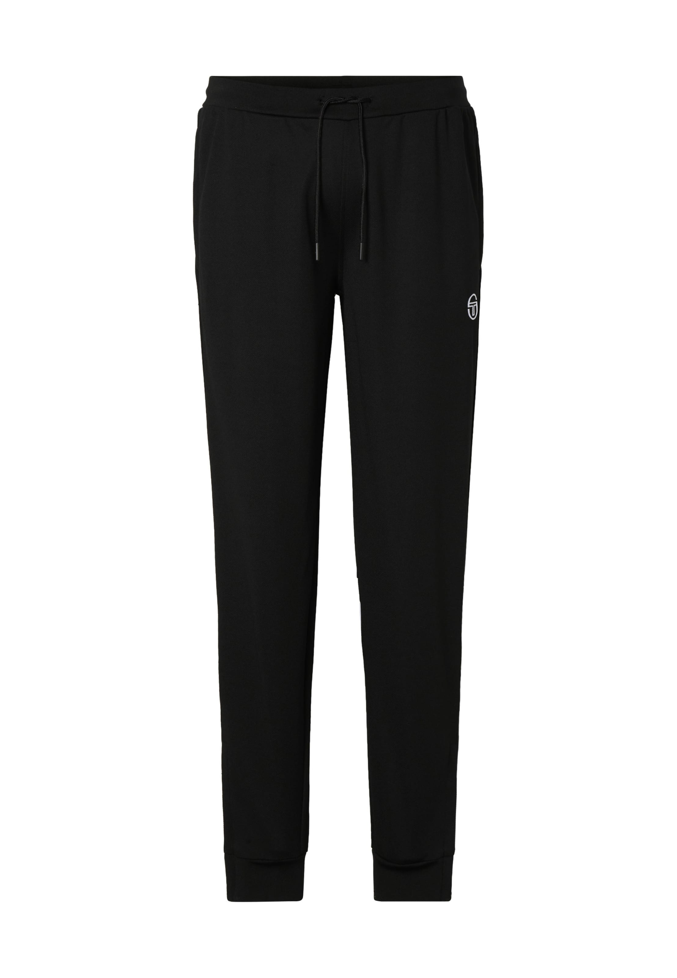 Sergio Tacchini - Calças em preto: frente