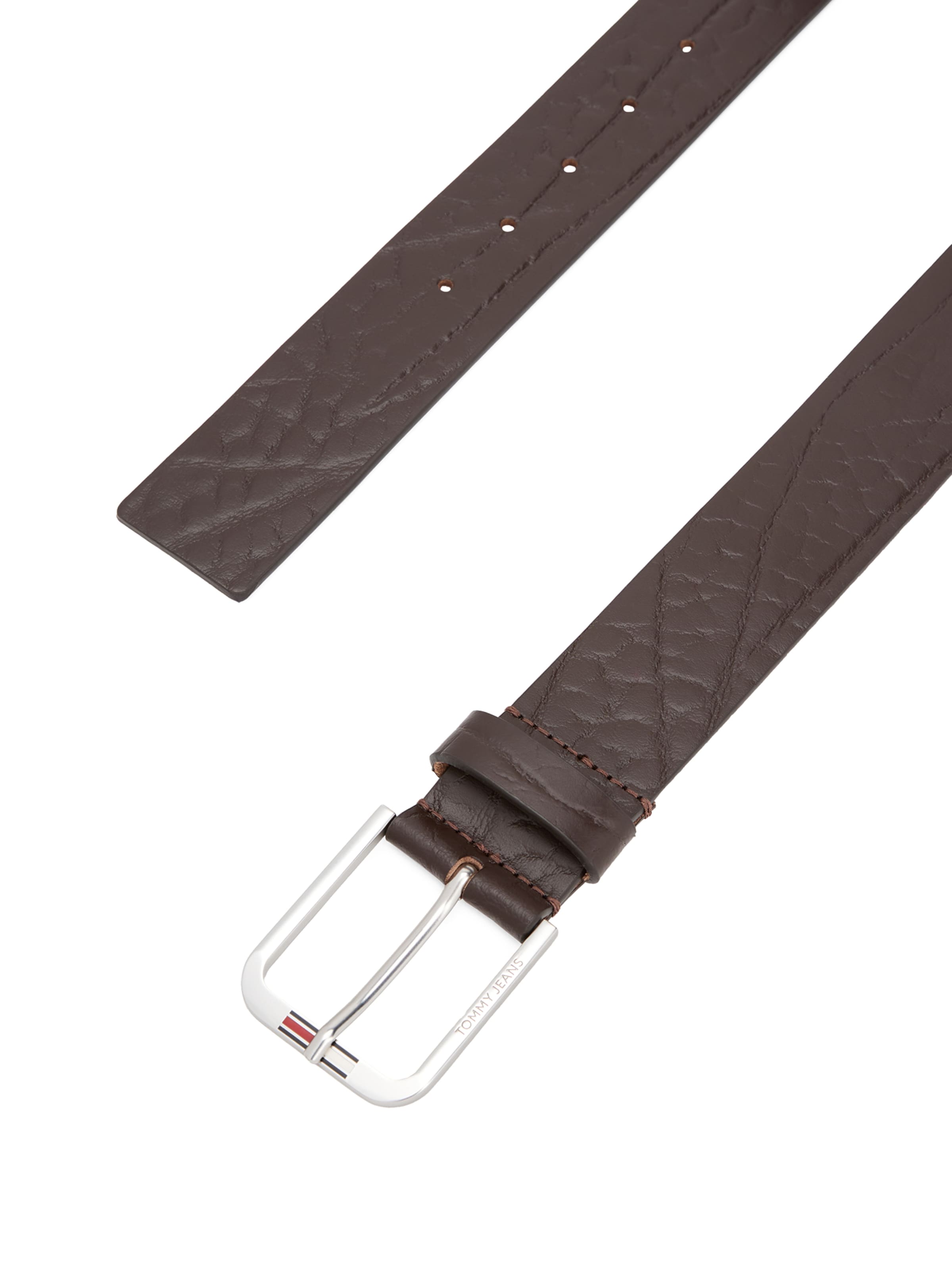 Tommy Jeans Ремень 'AUSTIN 4.0' в Коричневый