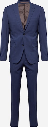 Lindbergh Regular Suit in Blue: front