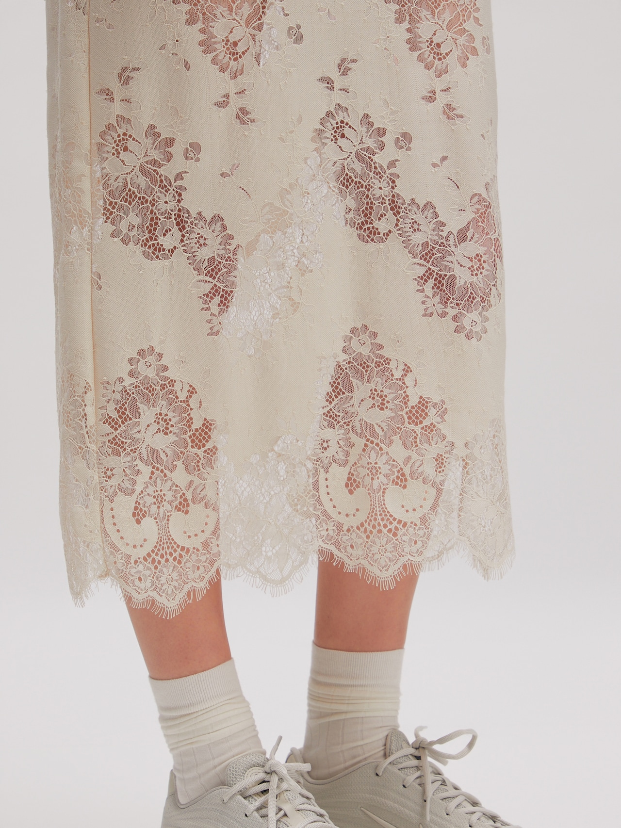 EDITED Nieuwigheden Rok 'Sharon' Crème