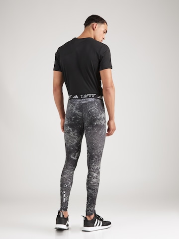 ADIDAS PERFORMANCE Skinny Sporthose in Schwarz