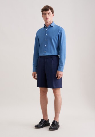 SEIDENSTICKER Regular Shorts 'CASUAL BUSINESS' in Blau